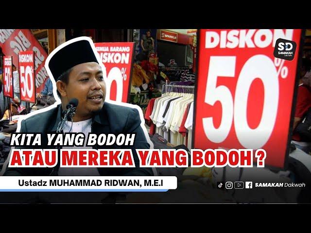 Penipuan Berkedok Aplikasi - Ustadz Muhammad Ridwan, M.E.I