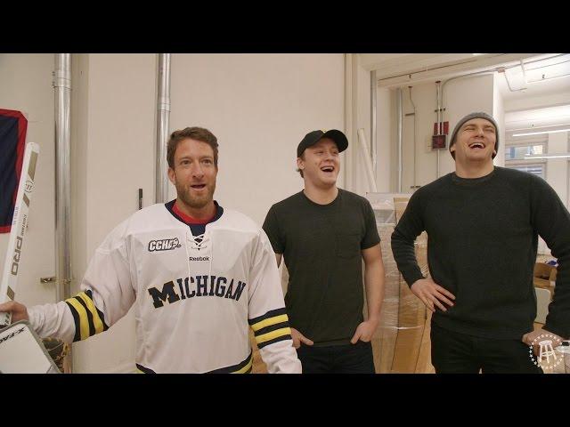 Goalie Challenge ft. James Van Riemsdyk & Morgan Rielly
