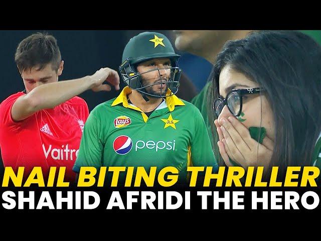 Shahid Afridi The HERO | Nail Biting Thriller | Pakistan vs England | PCB | MA2A