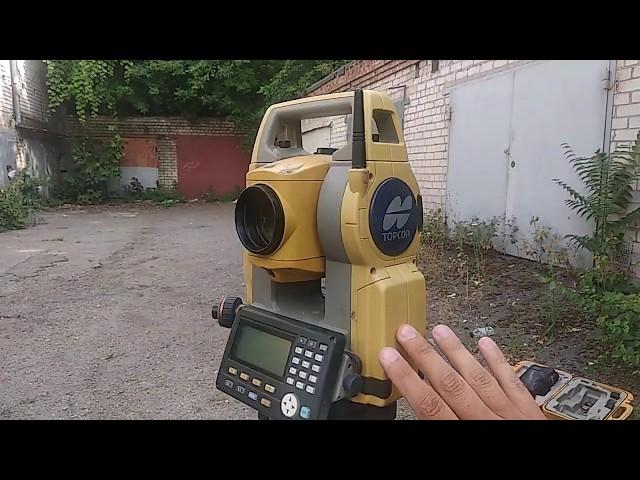 Обзор тахеометр Topcon ES-105 и MagnumTS