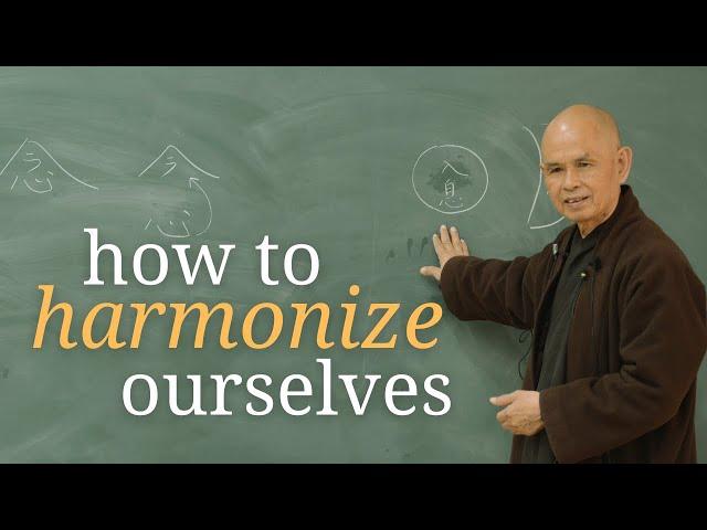 Harmonize Yourself | Teachings by Thich Nhat Hanh