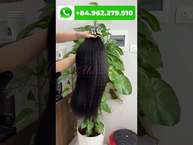 Stunning Long Yaki Tape-in Hair Extensions| Mic Hair Company