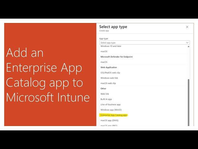 Enterprise app catalog in Intune (new add-on feature Jan 2024)