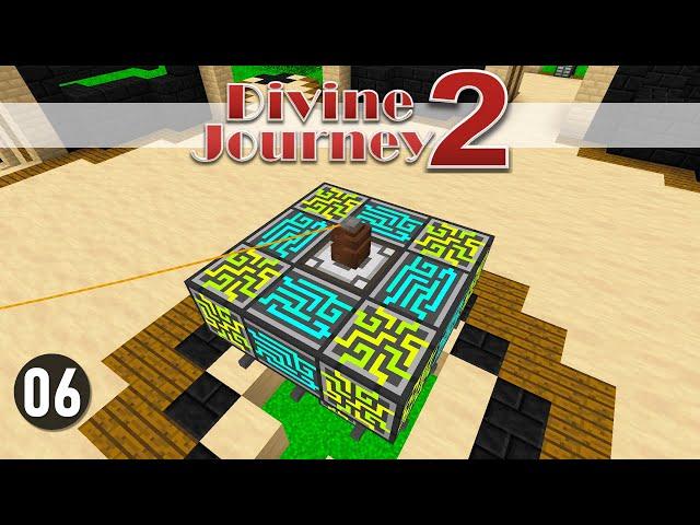 Divine Journey 2: Ep6 - Applied Energistics Unlock! Modded Minecraft