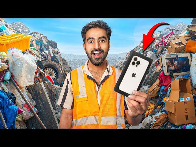 Finding iPhone in Trash - कूड़े में मिली कीमती चीज़ें