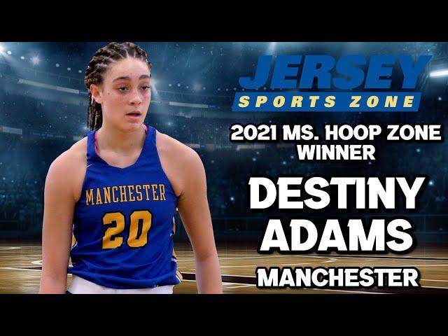 Destiny Adams Wins 2021 JSZ Ms. Hoop Zone | UNC commit Destiny Adams Feature Story