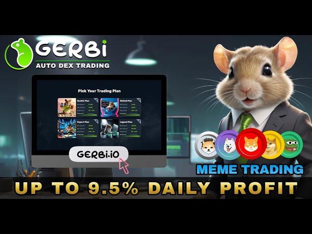 GERBI - Passive Platform Update - Earn up to 9.5% Daily in SOL - Zermex and Rova Ltd Removed