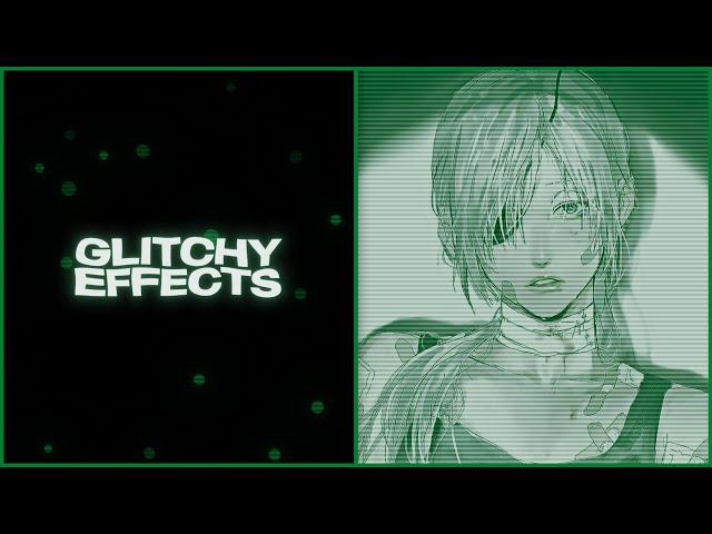 effects for glitch style | after effects