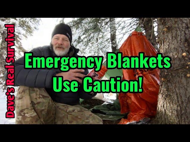 205. SOL Mylar Emergency Blanket. A good product but use caution!