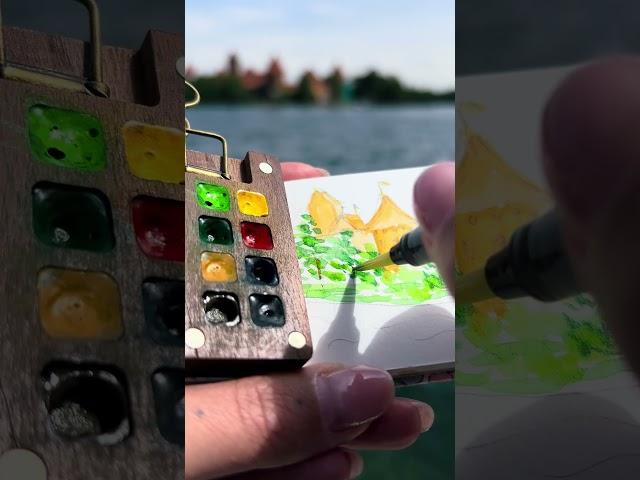 Taking My Watercolors To New Places
