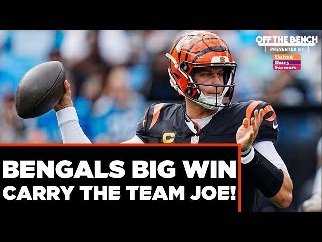 Cincinnati Bengals Victory Reaction Monday! Can Joe Burrow Keep Carrying the Team? | OTB 9.30.24