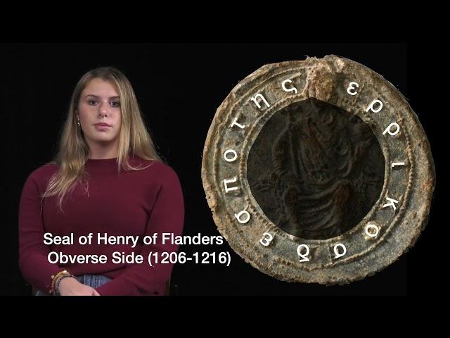 The Chertsey Tiles: Seal of Latin Emperor Henry of Flanders by Alexandra Berardelli '25