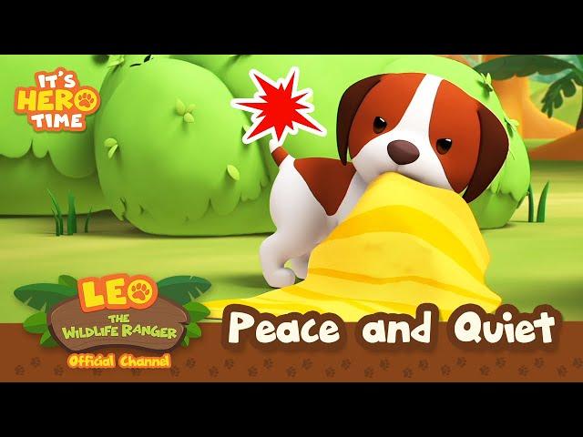 Peace and Quiet  | It's Hero Time | BRAND NEW SERIES! | Leo the Wildlife Ranger