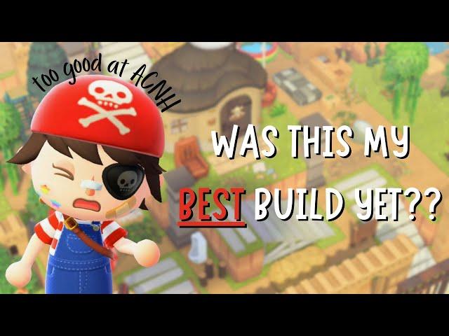 This Cardboard Castle Build was... a lot | ACNH