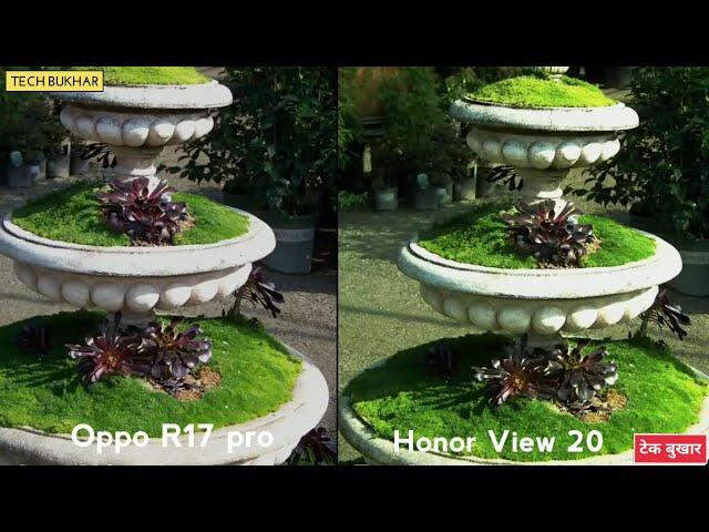 Honor View 20 vs Oppo R17 Pro Camera Comparison | #HONORV20 #OPPOR17PRO #TECHBUKHAR #48MP