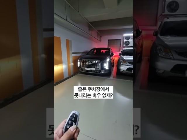 이제 팰리세이드도 원격주차 된다! #shorts