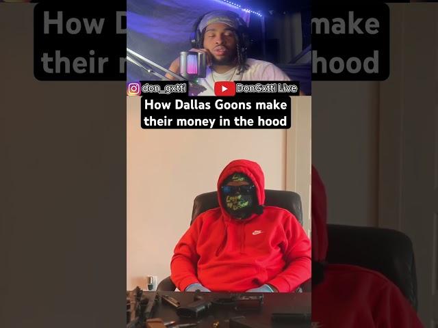 How Dallas Goons Make money in the hood #hood #texas #documentary #money #shorts #clips #life