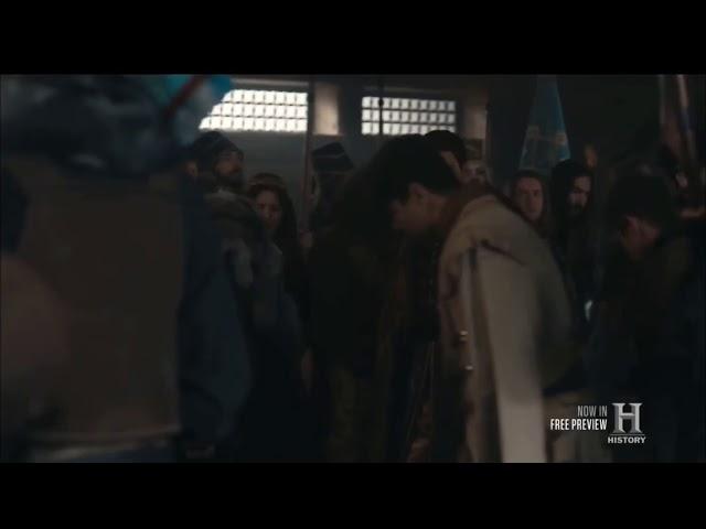 Vikings S6 E2 - Ivar and Prince Oleg meet Prince Oleg brother scene