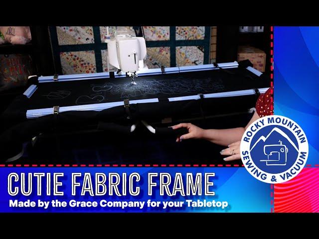 The Grace Cutie Tabletop Fabric Quilting Frame