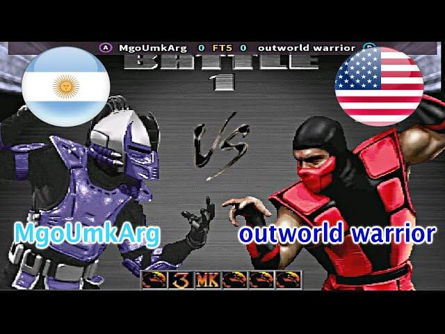 UMK3 - MgoUmkArg vs outworld warrior FT5