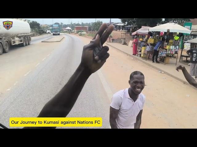 Our Journey to Kumasi for matchday4 against Nations FC