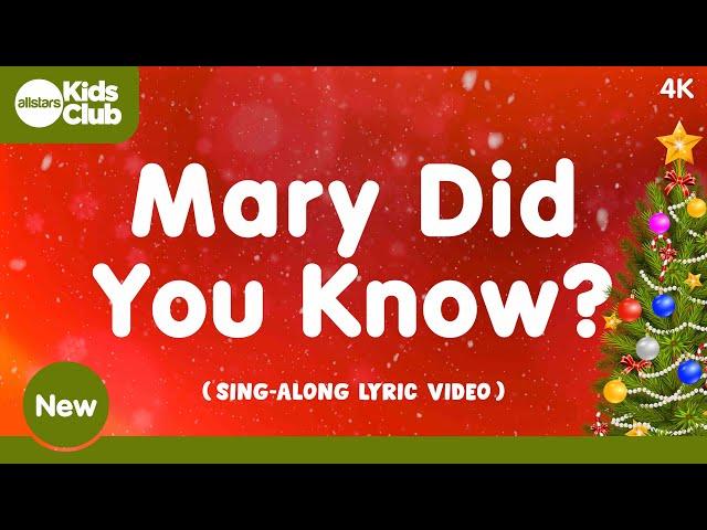 Mary Did You know?  NEW  #Christmas Carols & Songs for #kids #choirs and #families