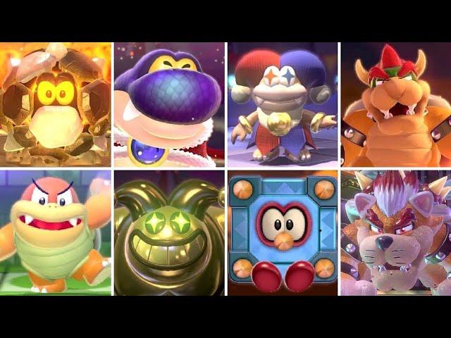 Super Mario 3D World - All Bosses