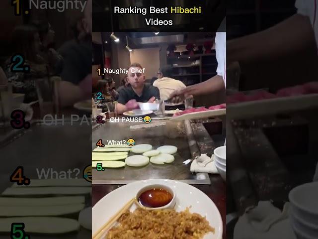 Ranking Best Hibachi Moments