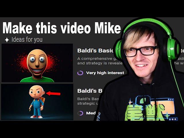 YouTube's new AI feature is scary (bro that's not baldi lol)