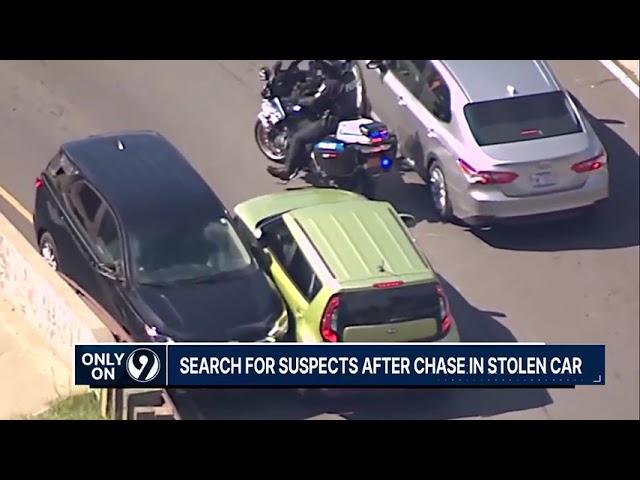 Driver leads police chase through Charlotte, scrapes by another car at airport | WSOC-TV