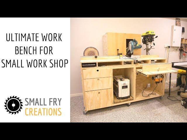 DIY | Ultimate Workbench for Small Work Shop