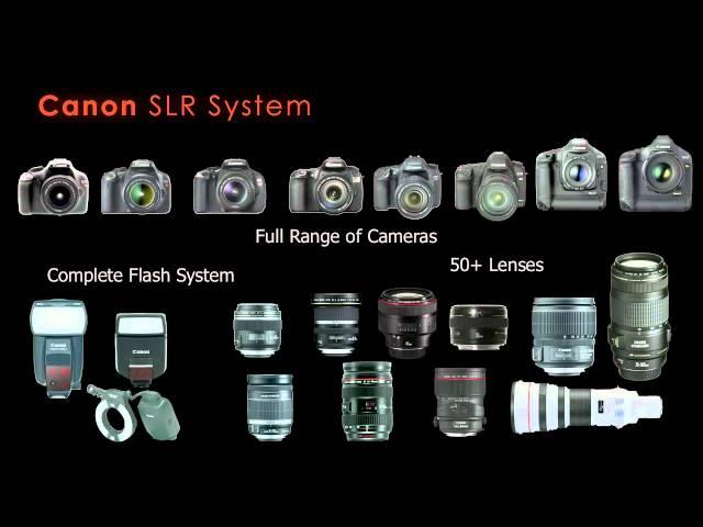 A Guide to the Canon Rebel T3i / 600D and a Canon Product Overview