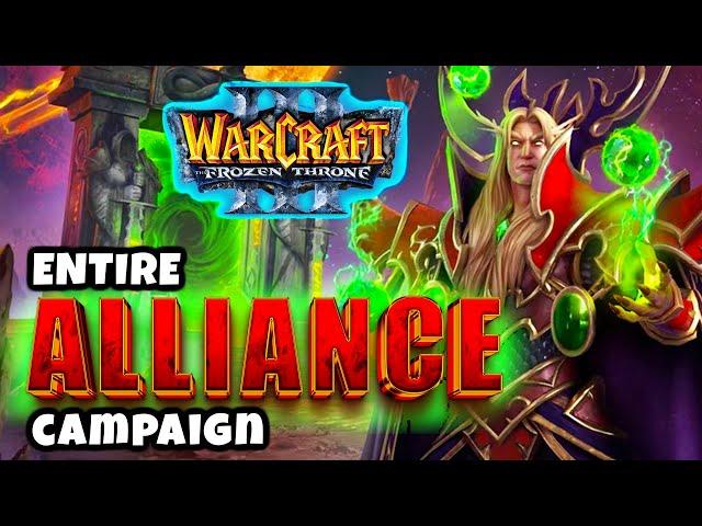 THE FROZEN THRONE - Entire ALLIANCE (Blood Elf) Campaign - Part 2 - Husky Archives