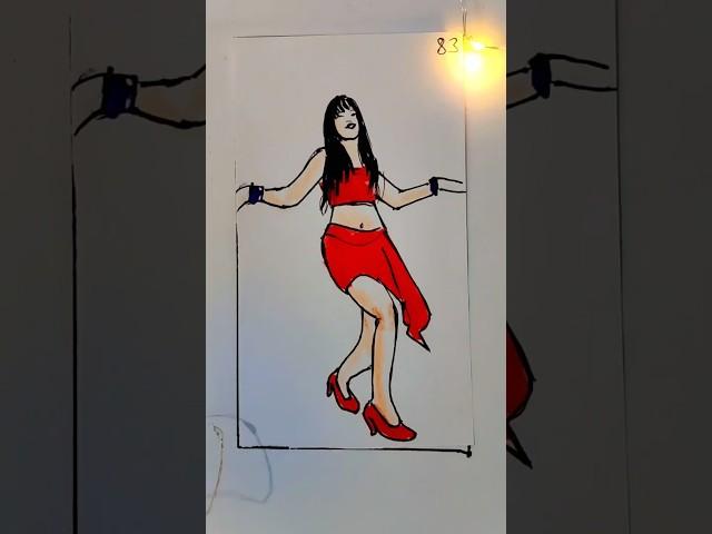 lal pari flipbook drawing #trending #flipbook #shorts
