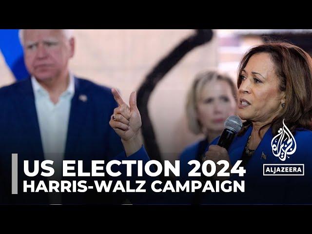 Kamala Harris leads Trump in polls on the eve of the Democratic National Convention