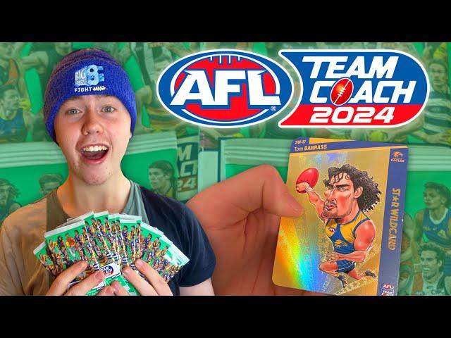 *INSANE* AFL TEAMCOACH 2024 PACK OPENING *BOX HIT!*