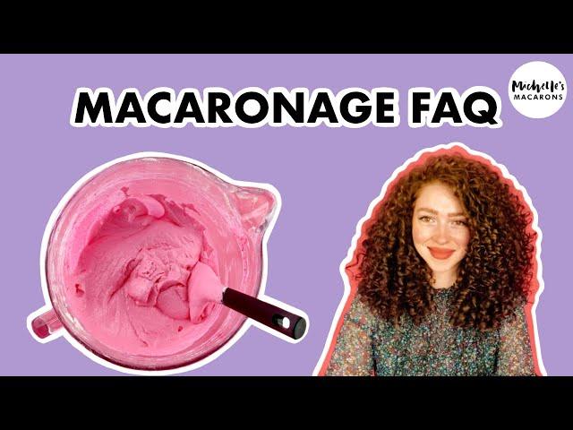 Macaronage Technique FAQ | How To Fold Macaron Batter