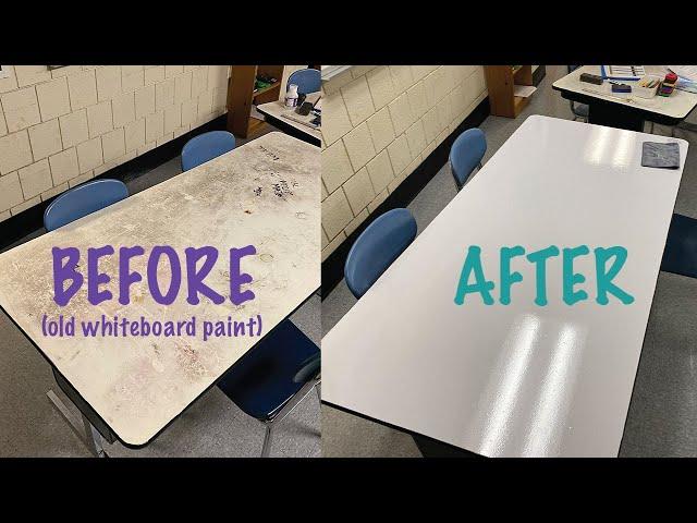 Whiteboard Tables In The Classroom - Think Board - Dry Erase Tables & Whiteboard Kidney Tables