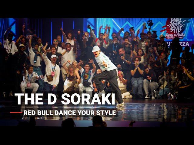 THE D SORAKI  at Red Bull Dance Your Style - World Finals | stance