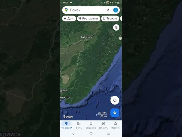 Приморский Край на карте