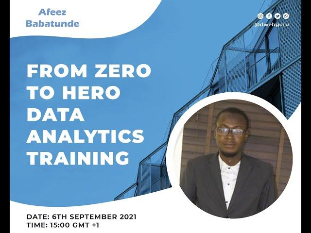 From Zero to Hero Data Analytics