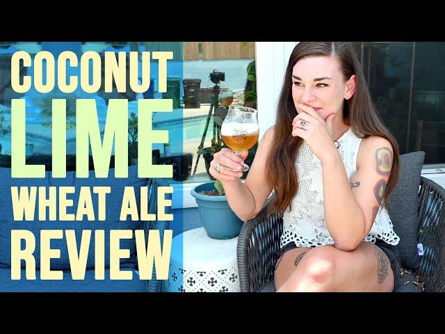 Coconut Lime Wheat Ale w/ Voss Kveik Yeast Review