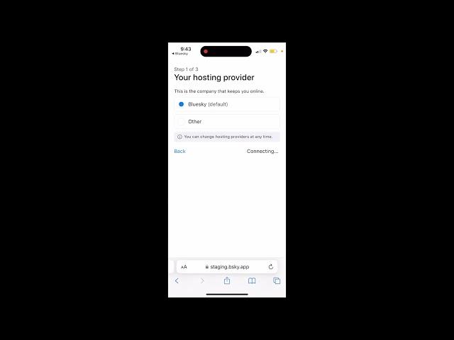 How to enter an invite code in BlueSky when creating an account for the first time?