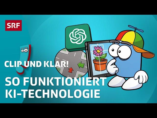 KI: Was ist Künstliche Intelligenz? | SRF Kids – Clip und klar! | Für Kinder erklärt