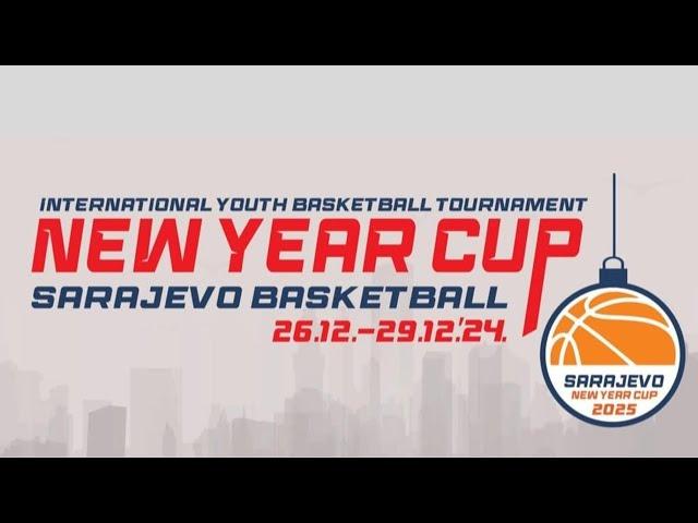 FINALE U-16 | NEW YEAR CUP Sarajevo 2025 | BC Buyukcekmece A vs KK Surčin