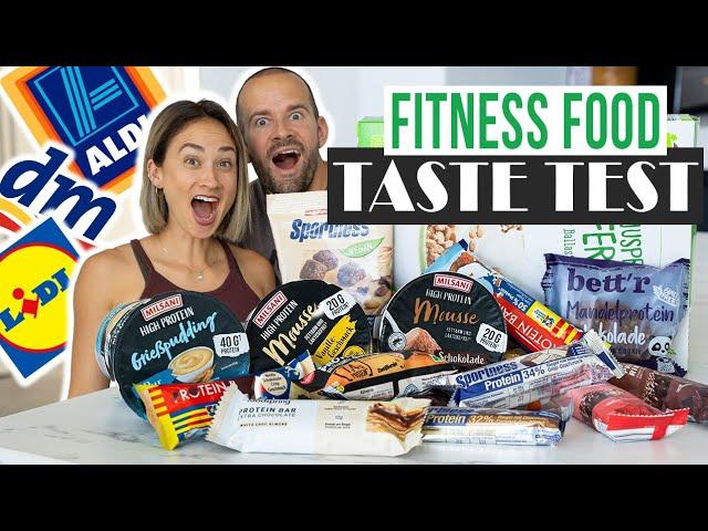 ALDI, LIDL & DM | Neue FITNESS FOOD Produkte im TASTE TEST | Top oder Flop