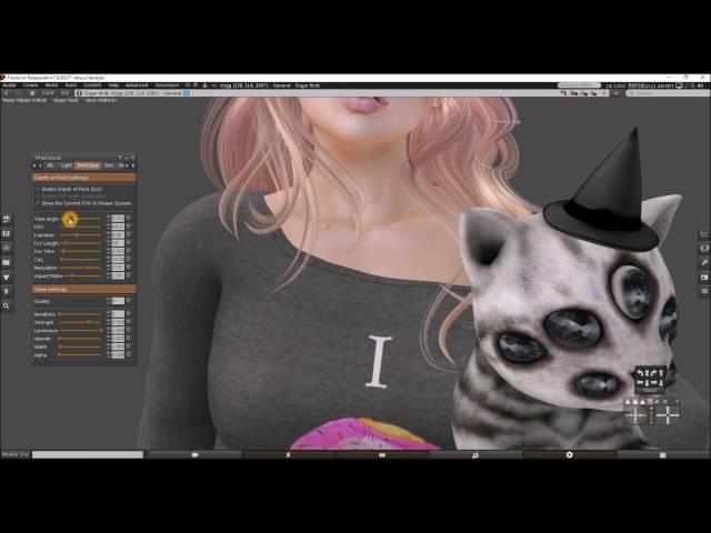 Second Life: Graphic Settings for Photography