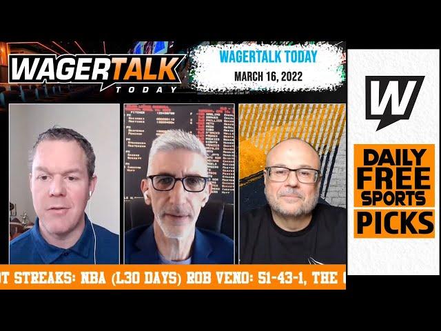 Free Sports Picks | WagerTalk Today | NCAA and NIT Tournament Predictions | NBA Picks | March 16