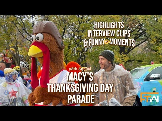 98th Annual Macy's Thanksgiving Day Parade Highlights, Interview Clips & Funny Moments