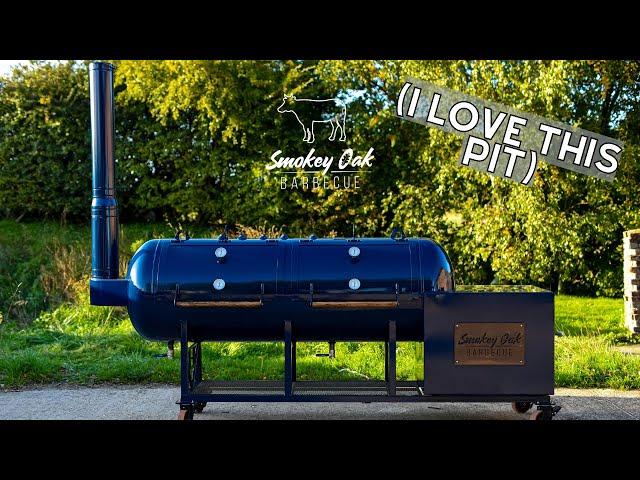 My New 300 Gallon Offset Smoker - Walk Around | Smokey Oak Barbecue